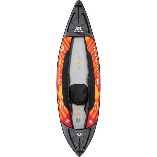 Aqua Marina Memba 330 Inflatable Kayak In Red Top View