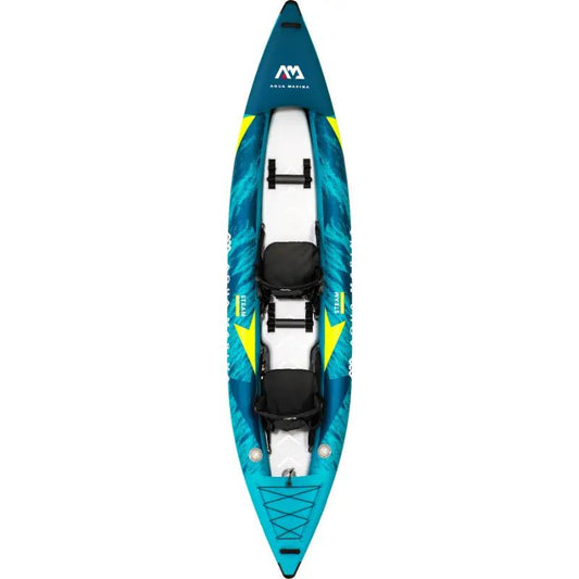 Aqua Marina Steam 412 Inflatable Kayak In Top View