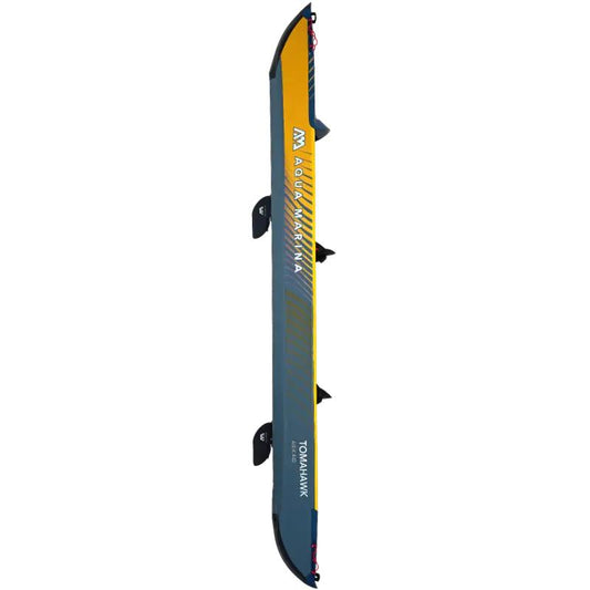 Aqua Marina Tomahawk Kayak Inflatable Kayak In Yellow Side View