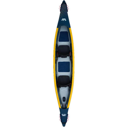 Tomahawk Air K 440 Inflatable Kayak In Yellow Top View