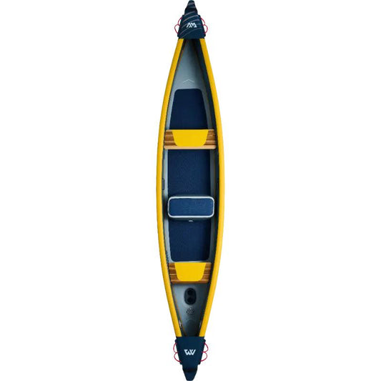 Aqua Marina Tomahawk Air C 478 Inflatable Kayak In Yellow Top View