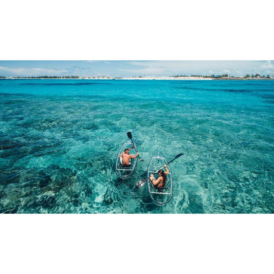 Crystal Clear Kayak Two People In Action