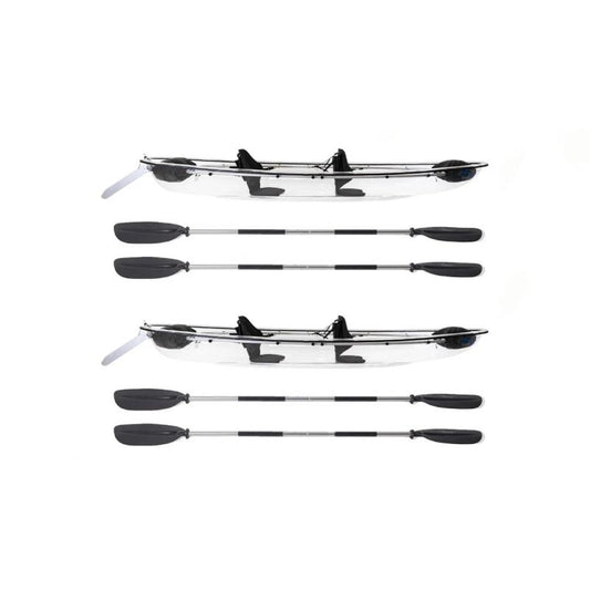 Crystal Kayak Set of 2 Display