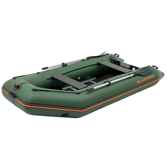 Kolibri 330D Inflatable Boat In Green Side View