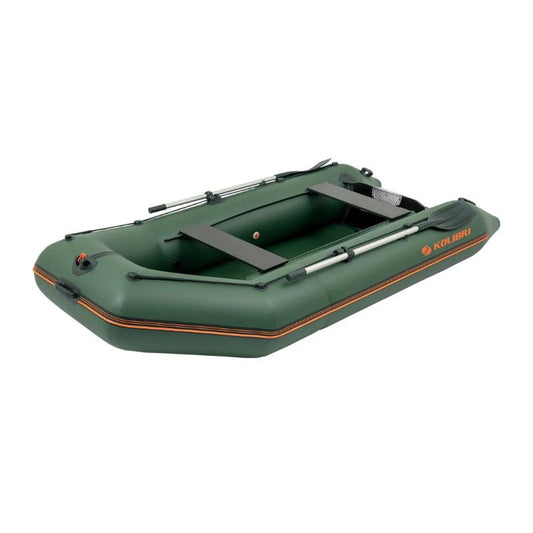 Kolibri KM 330 Inflatable Boat In Green Side View