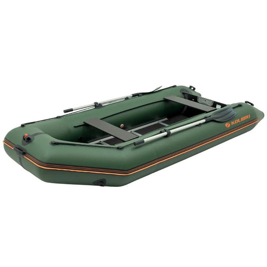 Kolibri KM 360D Inflatable Catamaran In Green Side View