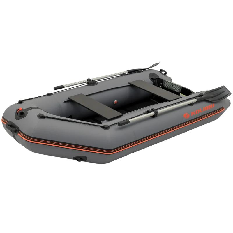 Kolibri KM 280 D Inflatable Boat In Dark Gray Side View