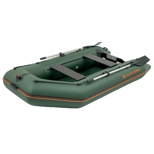 Kolibri 280 Inflatable Boat In Green Side View