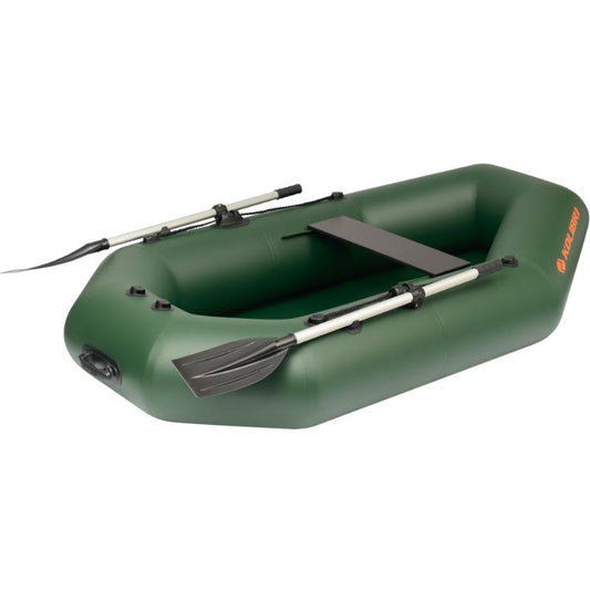 Kolibri Marine K-220T Inflatable Rowboat In Green Front View