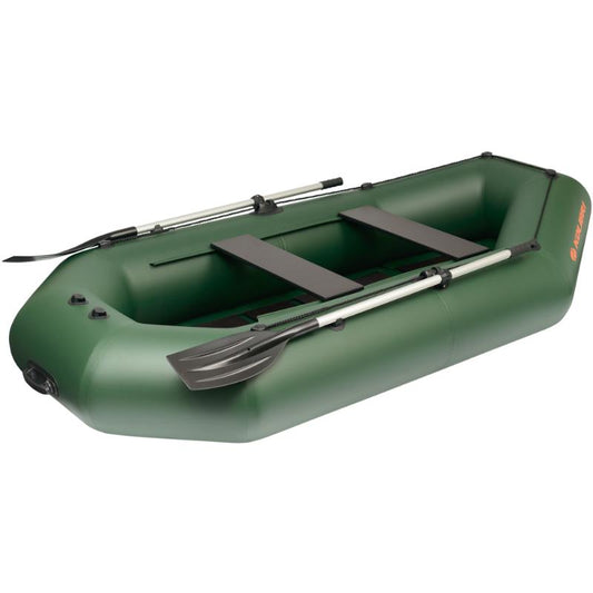 Kolibri Marine K-300CT Inflatable Rowboat In Green Side View