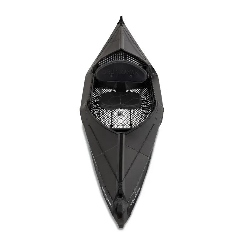 Oru Beach Sport LT Inflatable Kayak In Black Top View