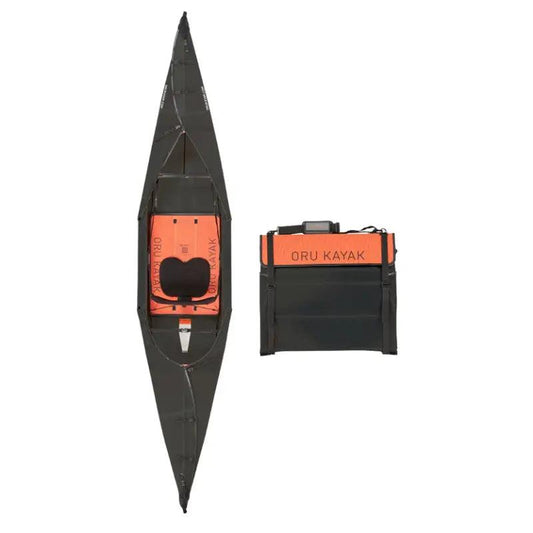 Oru Beach LT Kayak Inflatable Kayak In Black Top View